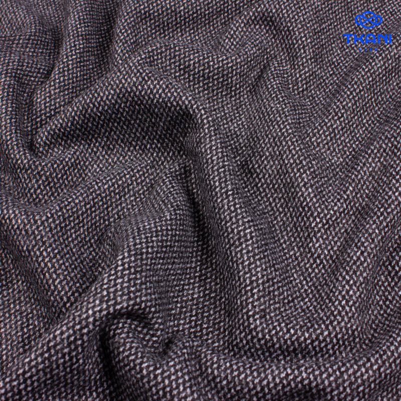 1609. Трикотажный твид с выработкой под фланель.