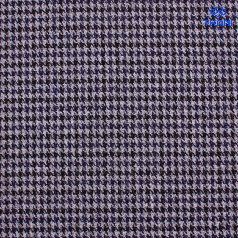 1617. Трикотажный твид с выработкой под фланель.