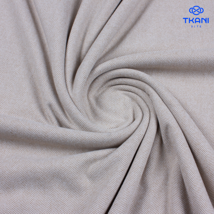 1618. Трикотажный твид с выработкой под фланель.