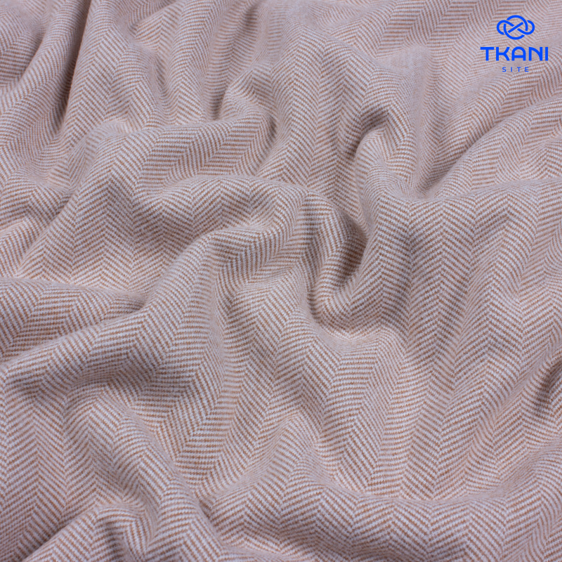 1619. Трикотажный твид с выработкой под фланель.