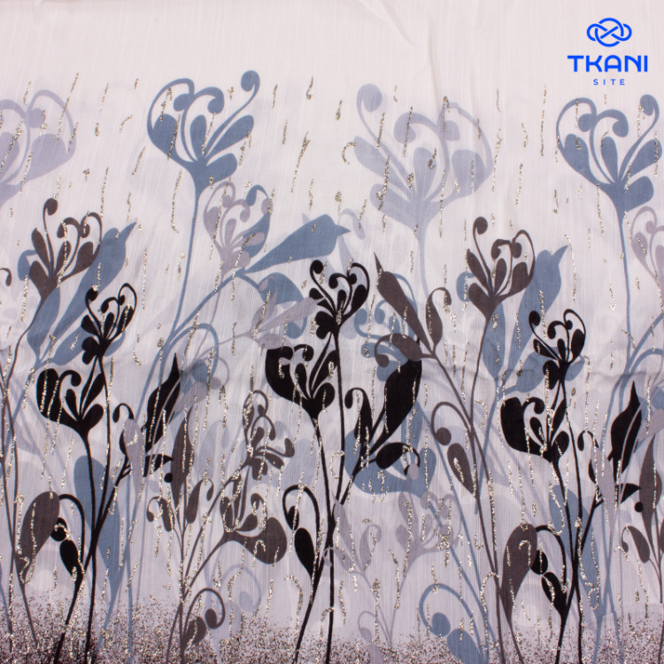 1621. Плательная вискоза. Принт.