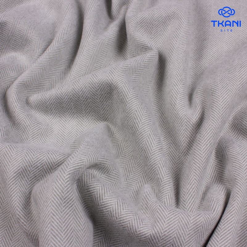 1630 Трикотажный твид с выработкой под фланель.