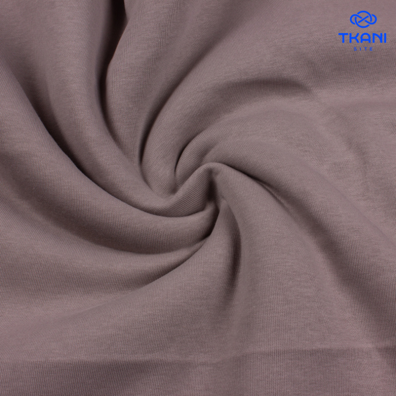 2443. Футер 3х-нитка с начесом. Облачно-серый от Tkani.site