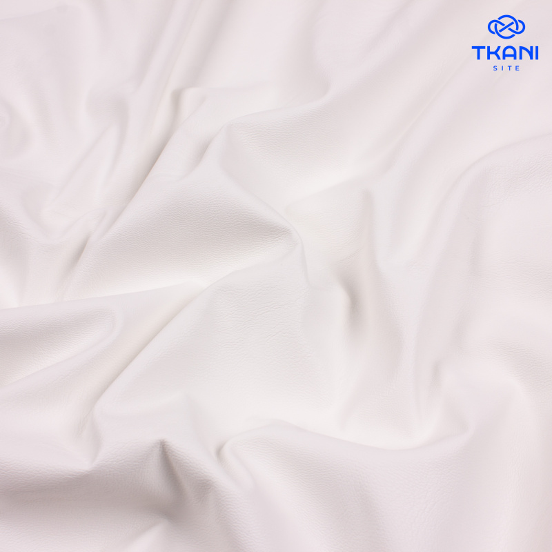 1636. Фактурная экокожа. Милк.