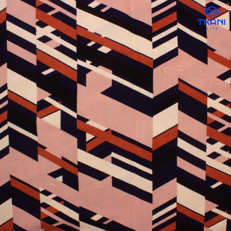 74393. Плательная. Вискоза. Штапель. Принт. Уценка!!! от Tkani.site