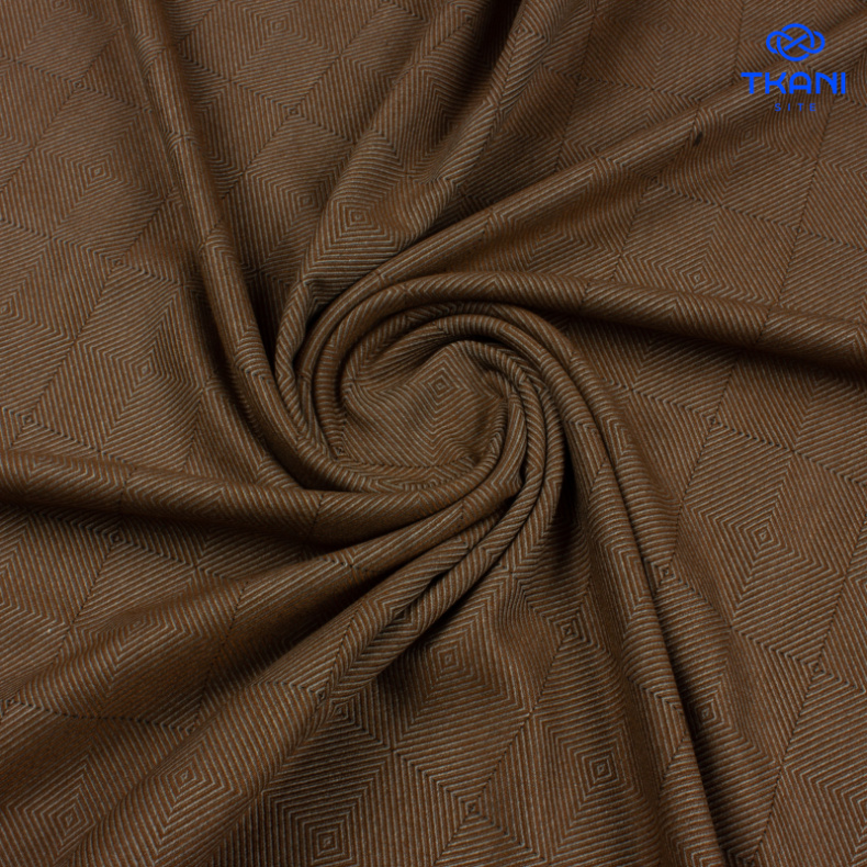 1490. Костюмная поливискоза. Жаккард. Уценка!!! от Tkani.site