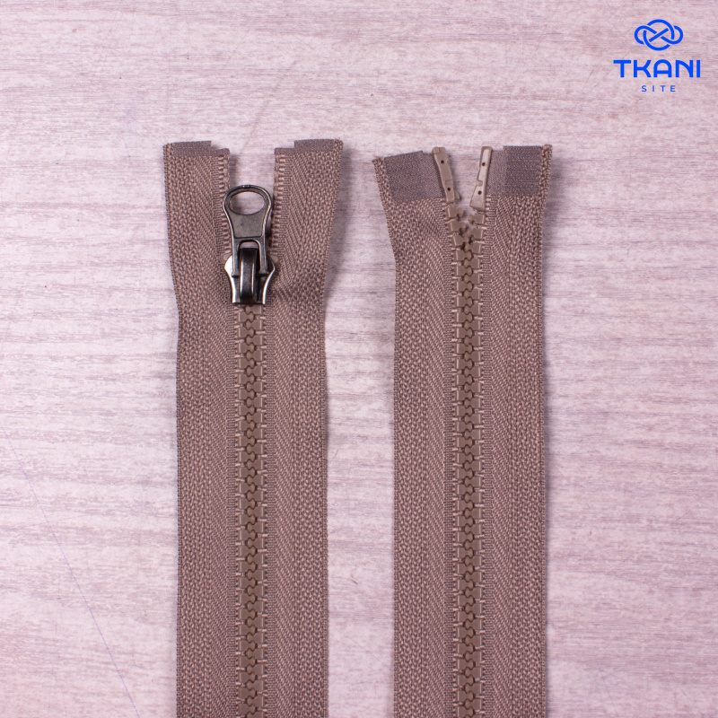 2473. Молния разъемная. 120см. Отсуствует разъемный ограничитель с гнездом. (Цена за 1шт)