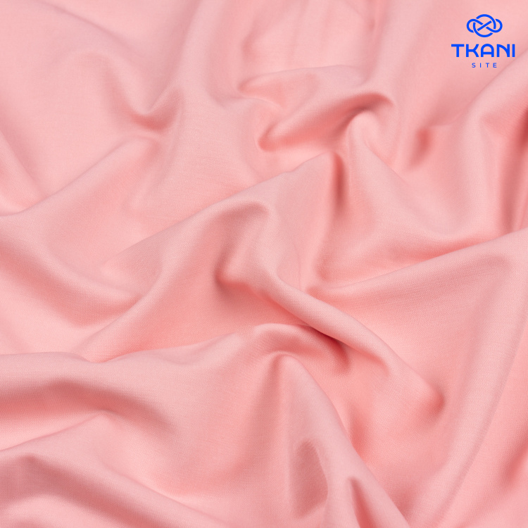 1669. Плательная вискоза. Тропический персик. - фото 1