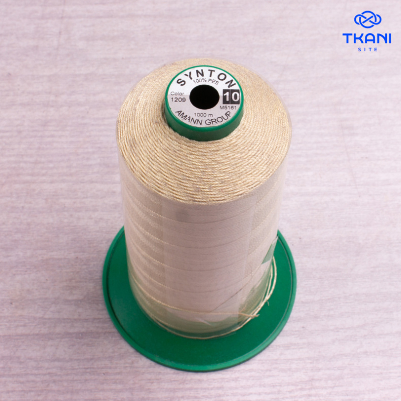 2483. Особопрочные нитки. Santon 10. 1000м от Tkani.site