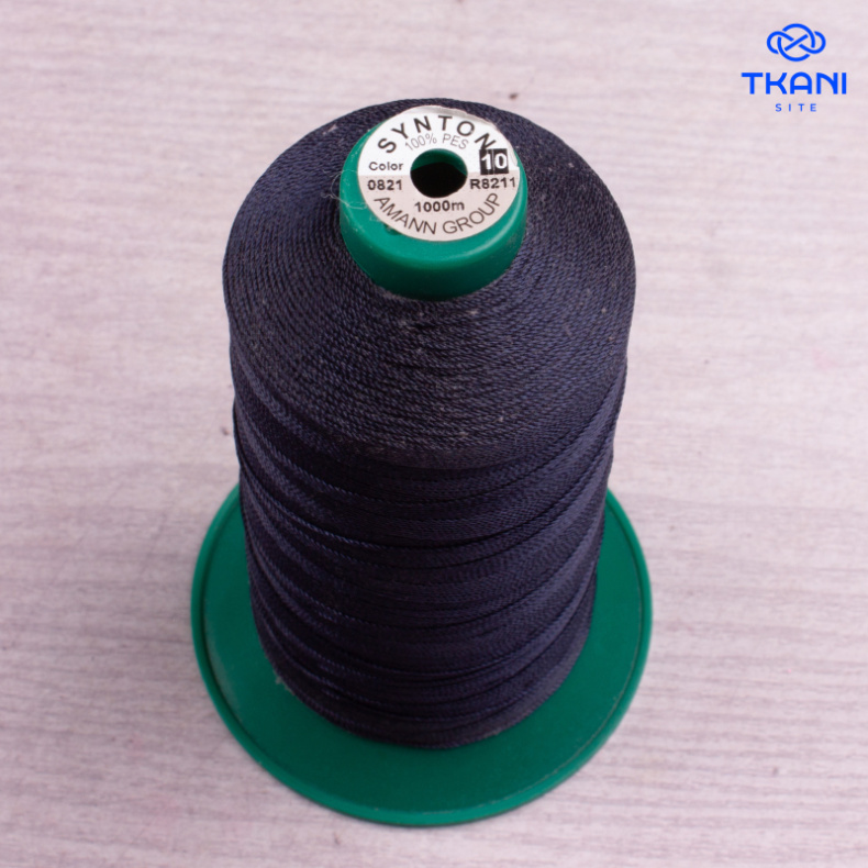 2501. Особопрочные нитки. Santon 10. 1000м от Tkani.site