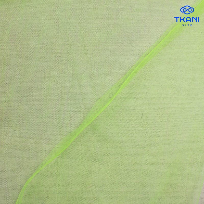 1683. Фатин средней жесткости. Зеленый неон.