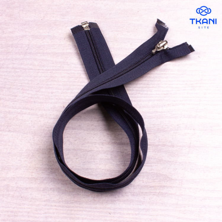 2512. Молния разъемная. 70см. Без пуллера. (Цена за 1шт) Уценка!!!