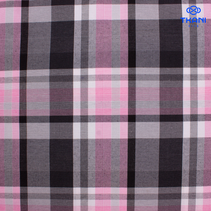 1708. Костюмная поливискоза. В клетку.