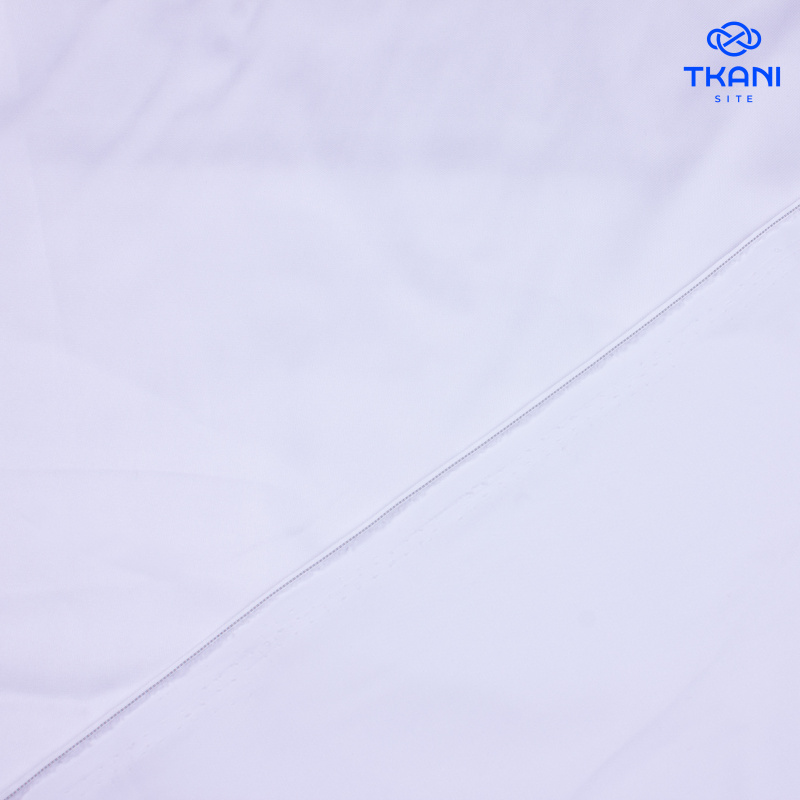 1719. Искусственный шелк. Армани. Белый.