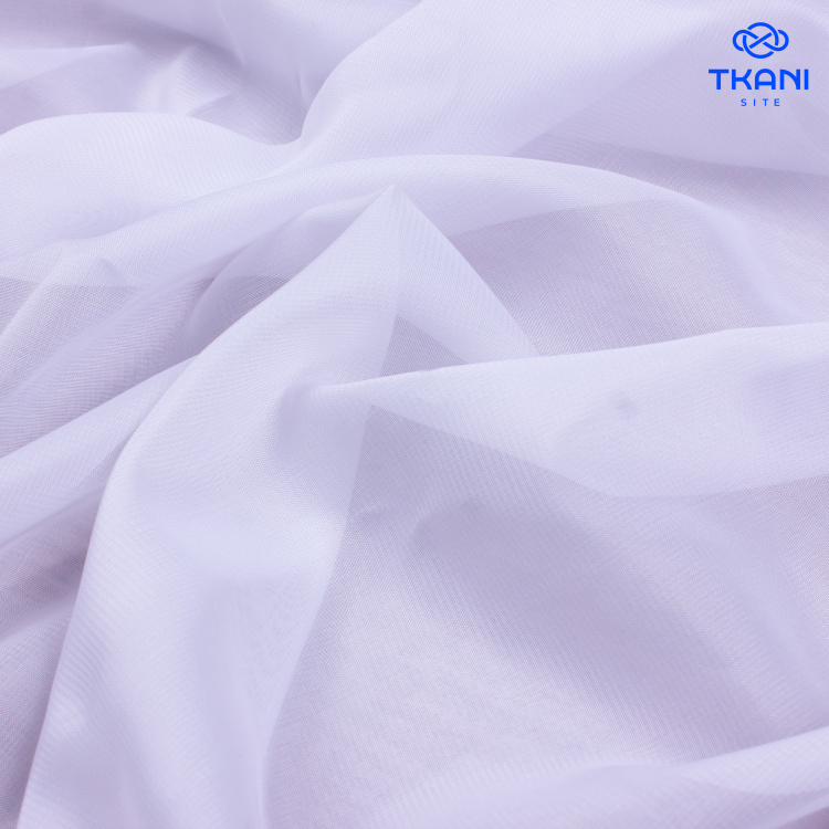 1721. Шифон. Белый. - фото 1