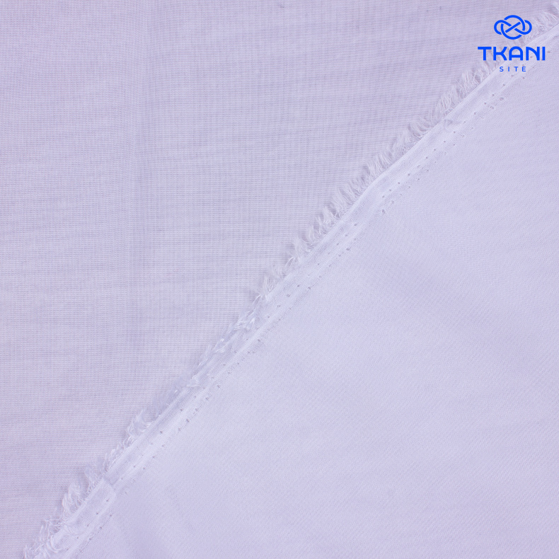 1721. Шифон. Белый. от Tkani.site