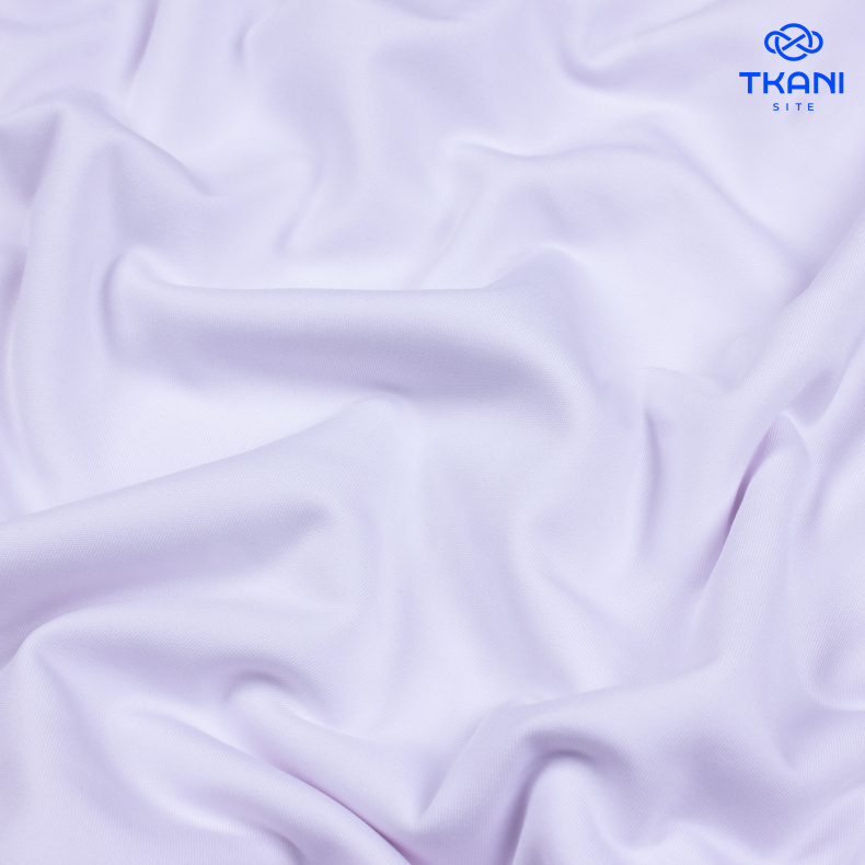 1724. Эластичное трикотажное полотно. Лосины. Белый. от Tkani.site