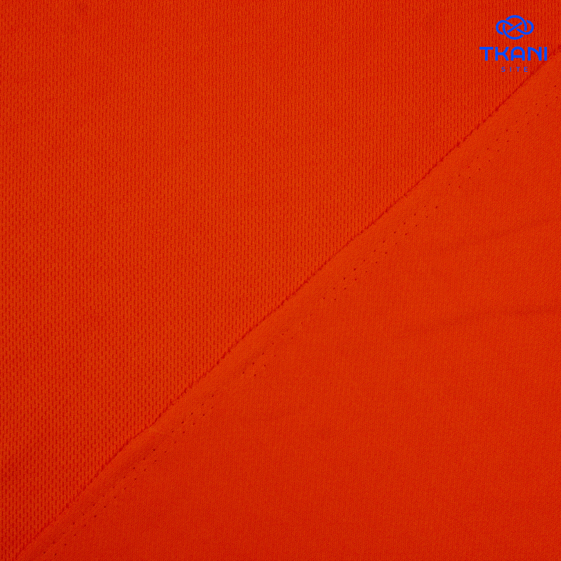 1726. Трикотажное полотно. Адидас. Orange. от Tkani.site