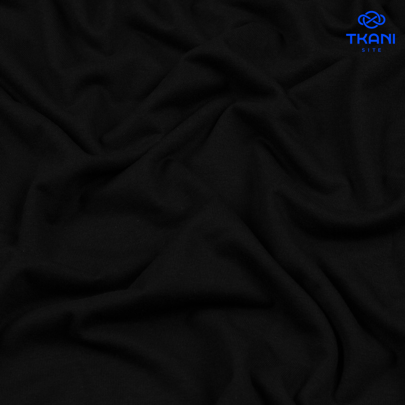 1729. Кулирная гладь. Чулок. Черный.