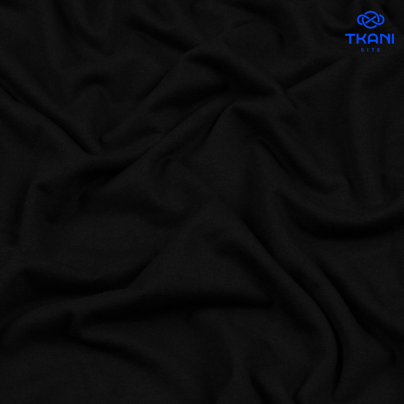 1729. Кулирная гладь. Чулок. Черный. от Tkani.site