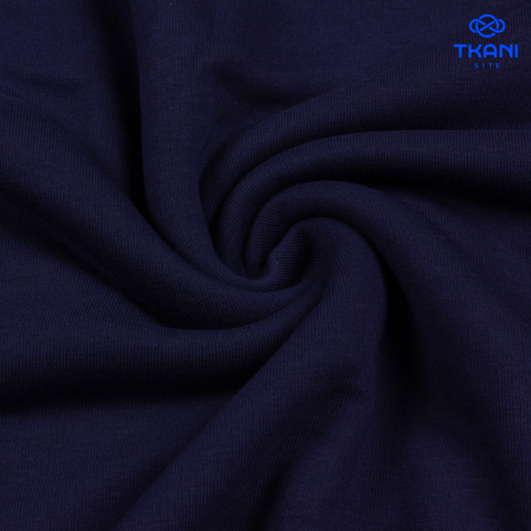 1731-2. Футер 3нитка. Петля. Полуночный-синий.