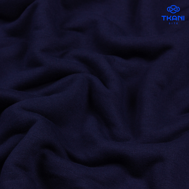 1731-2. Футер 3нитка. Петля. Полуночный-синий.