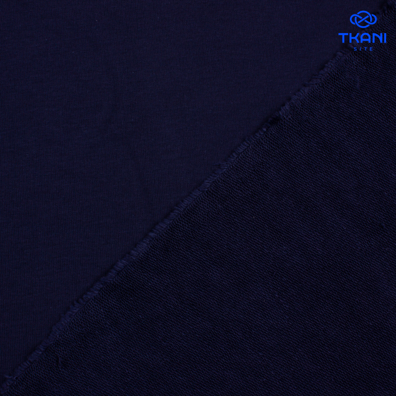 1731-2. Футер 3нитка. Петля. Полуночный-синий.