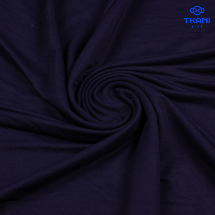 1749. Трикотажное полотно. Лакоста. Темно-синий.