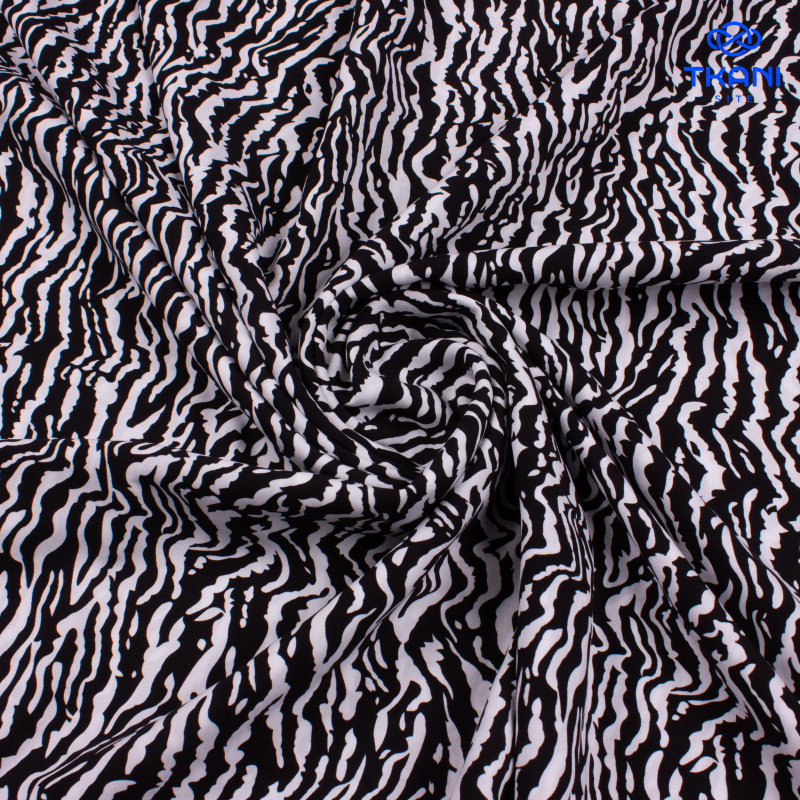 1768. Плательная вискоза. Принт.