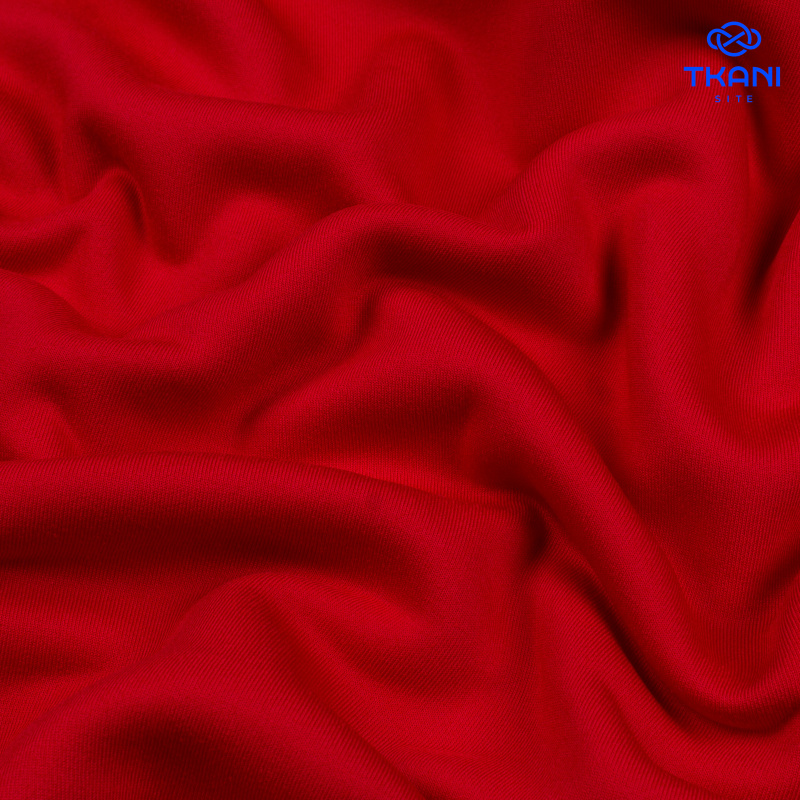 1778. Футер 3нитка с начесом. Красный.