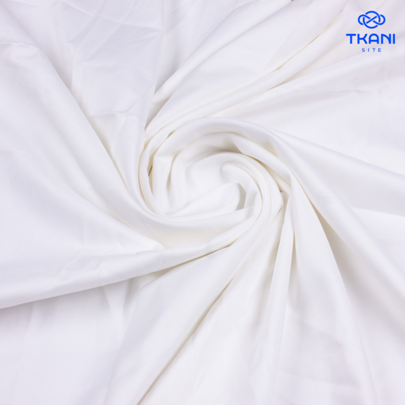 2526. Плательная. Ниагара. Молочный от Tkani.site