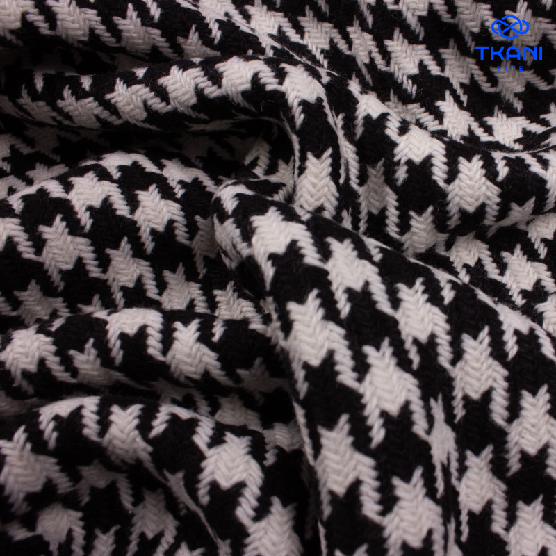 2531. Костюмная/Пальтовая. Pied-de-poule