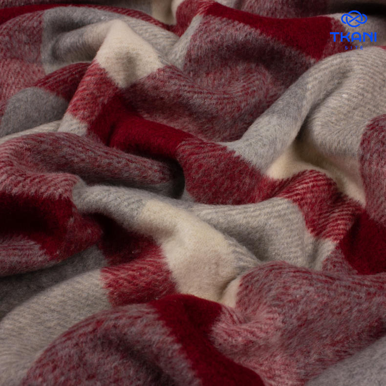 2535. Костюмная. Фланель. В клетку от Tkani.site