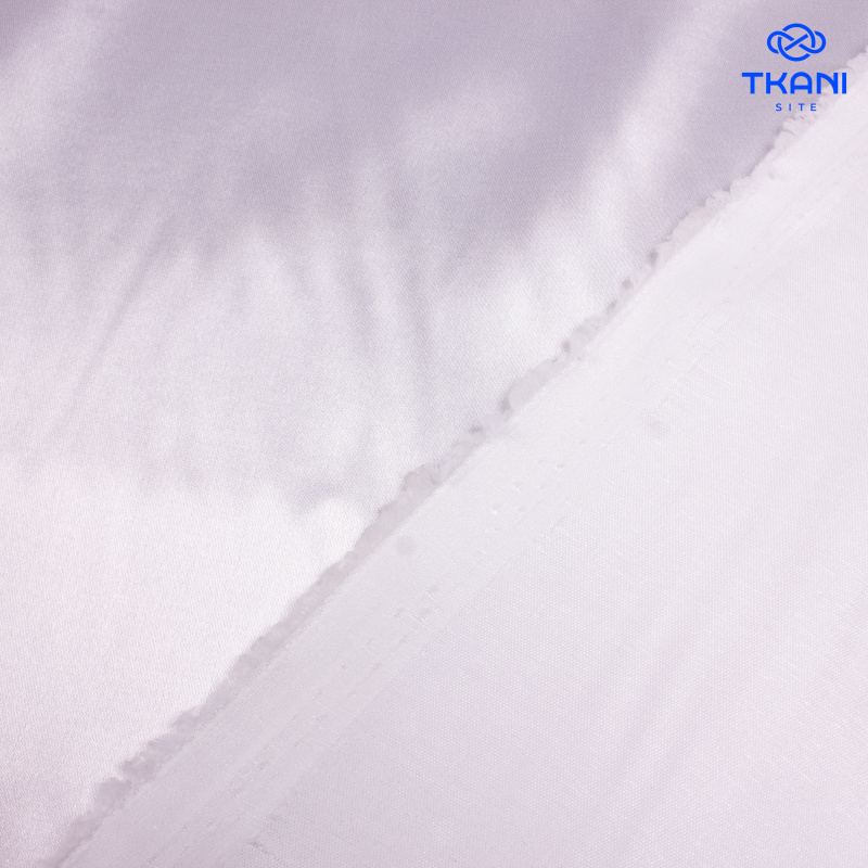 2541. Плательная. Атлас. Белый