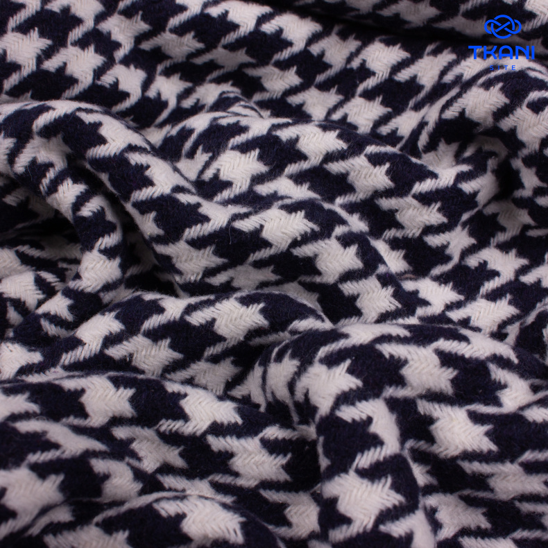 2547. Костюмная/Пальтовая. Pied-de-poule от Tkani.site