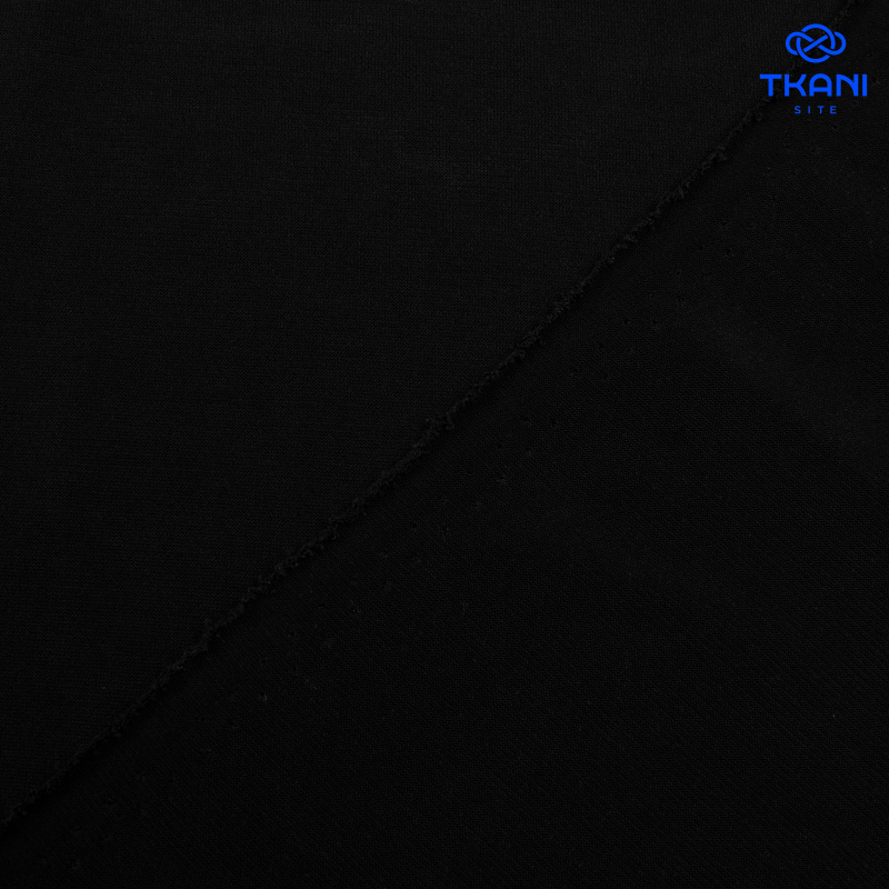 2542. Трикотажное полотно. Масло. Черный. Брак!!!