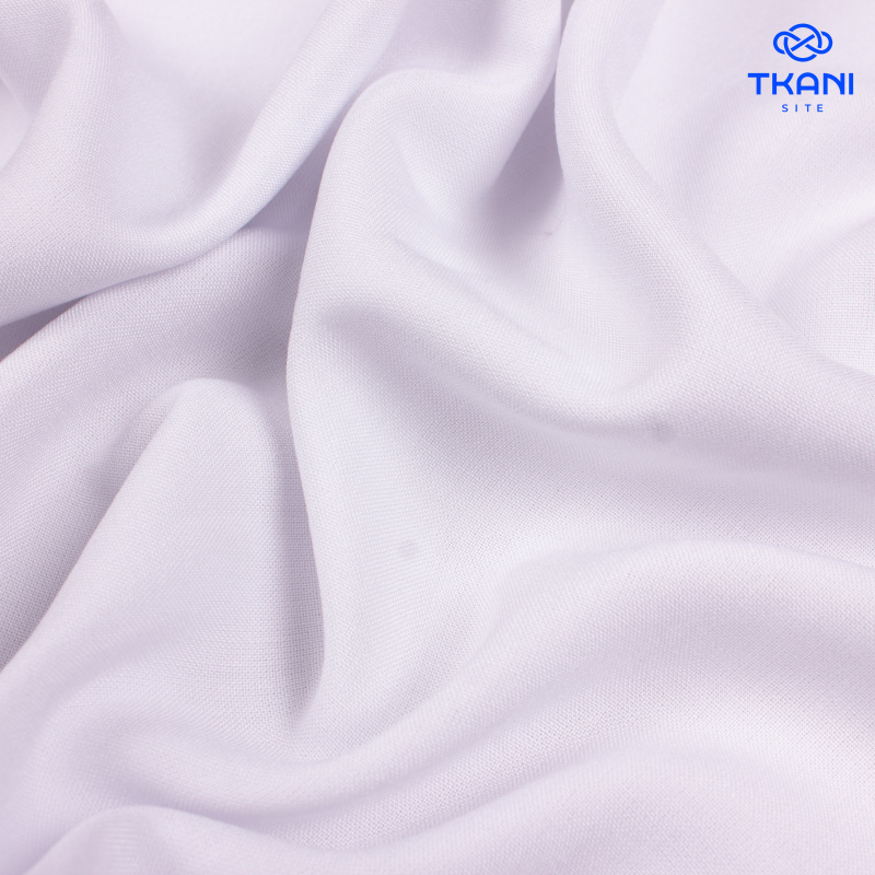 2559. Плательная. Вискоза. Штапель. Белый