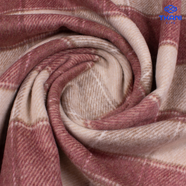 1789. Костюмная. Фланель. В клетку. - фото 2