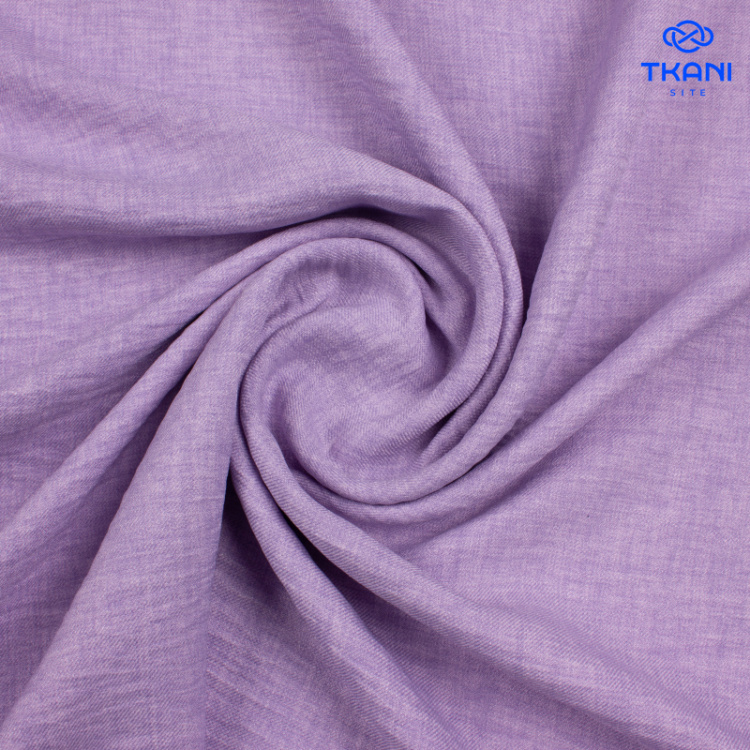 2590-1. Искусственный лен. Манго. Сирень