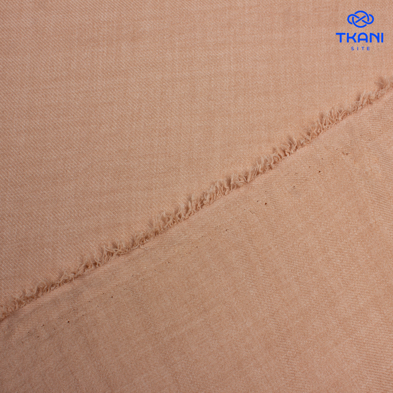 2591. Искусственный лен. Манго. Карамельный крем