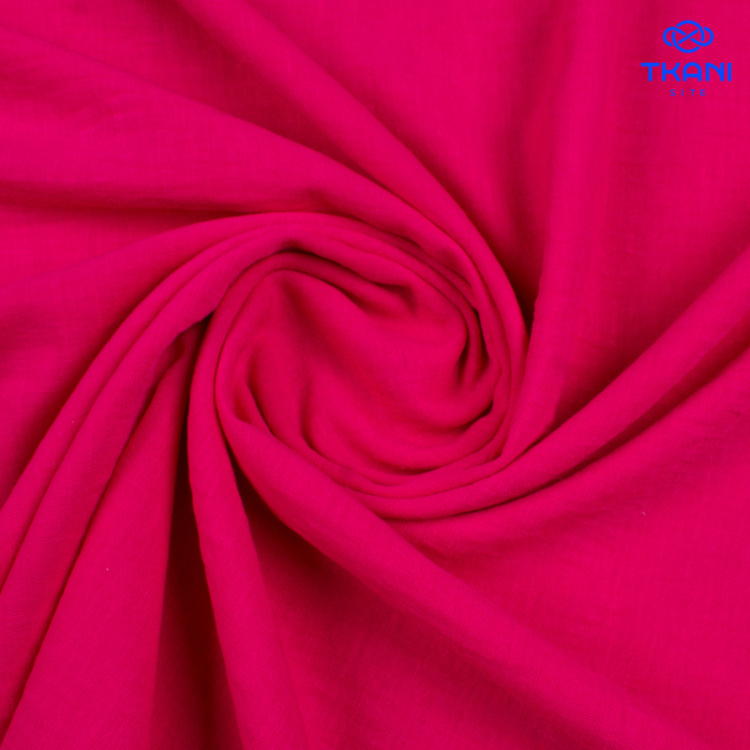 1818. Искусственный лен. Маджента.