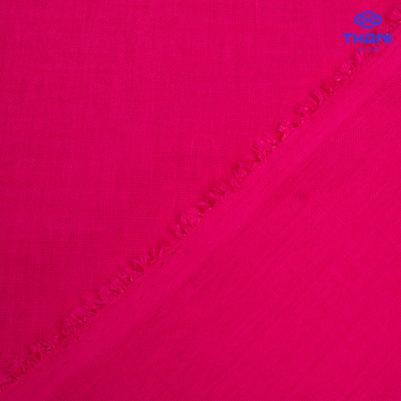 1818. Искусственный лен. Маджента.