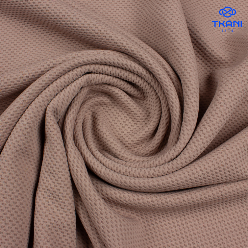 1819. Фактурное трикотажное полотно. Диор. Латте. от Tkani.site