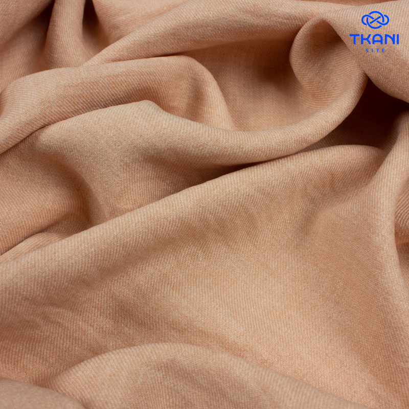 2597. Искусственный лен. Манго. Миндальный крем