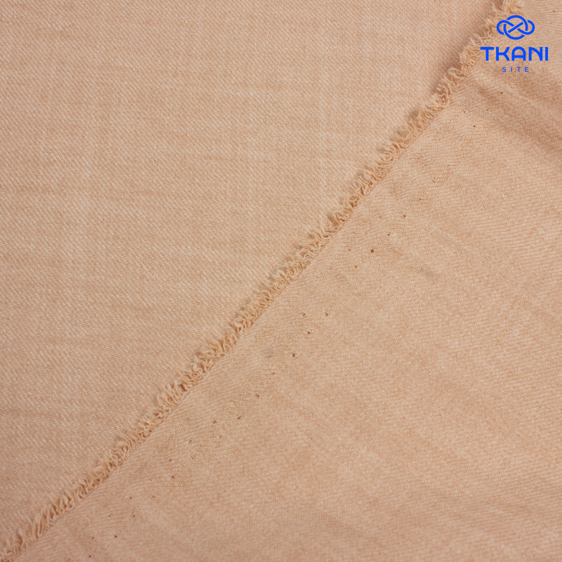 2597. Искусственный лен. Манго. Миндальный крем