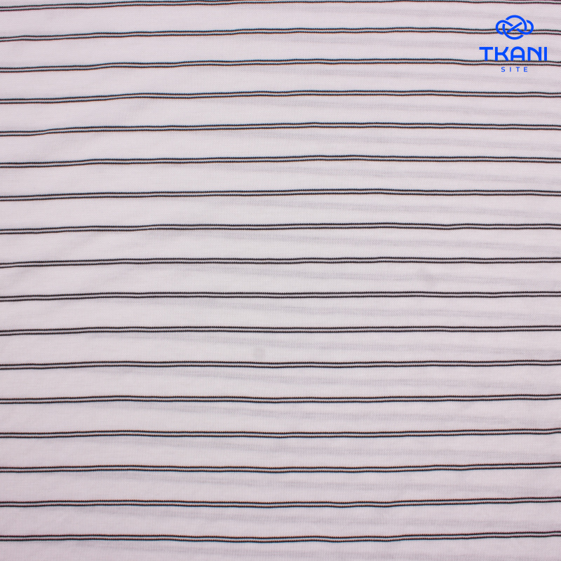 2612. Трикотажное полотно. Лакота. В полоску