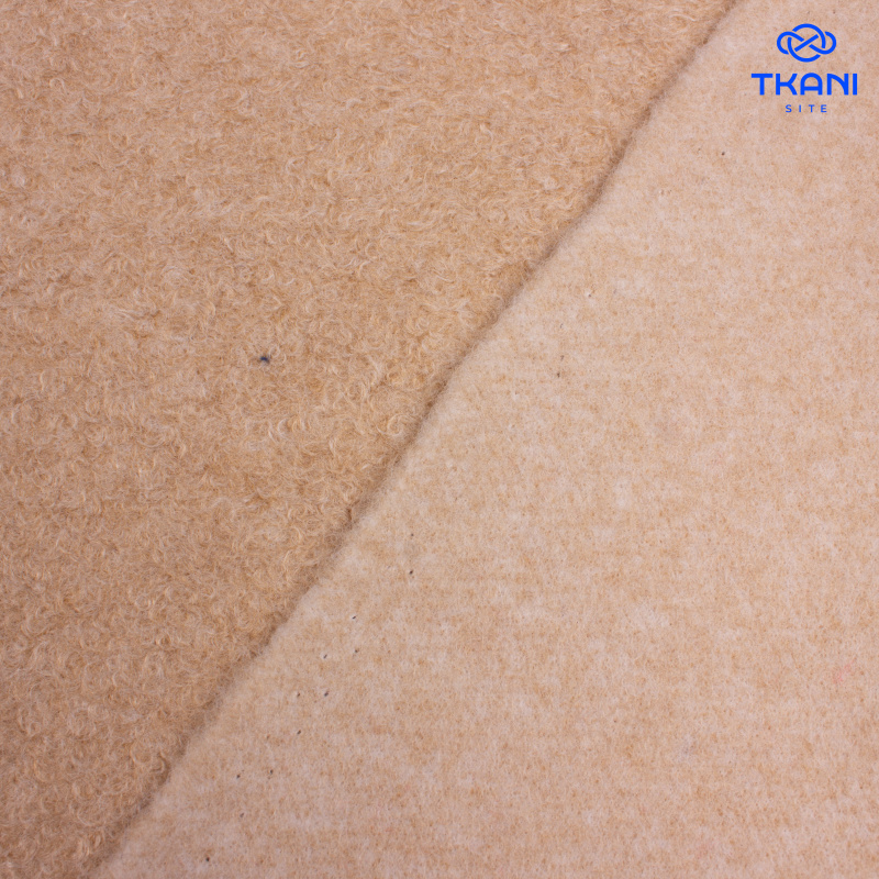 2617-3. Пальтовая. Завиток. Миндальный бафф