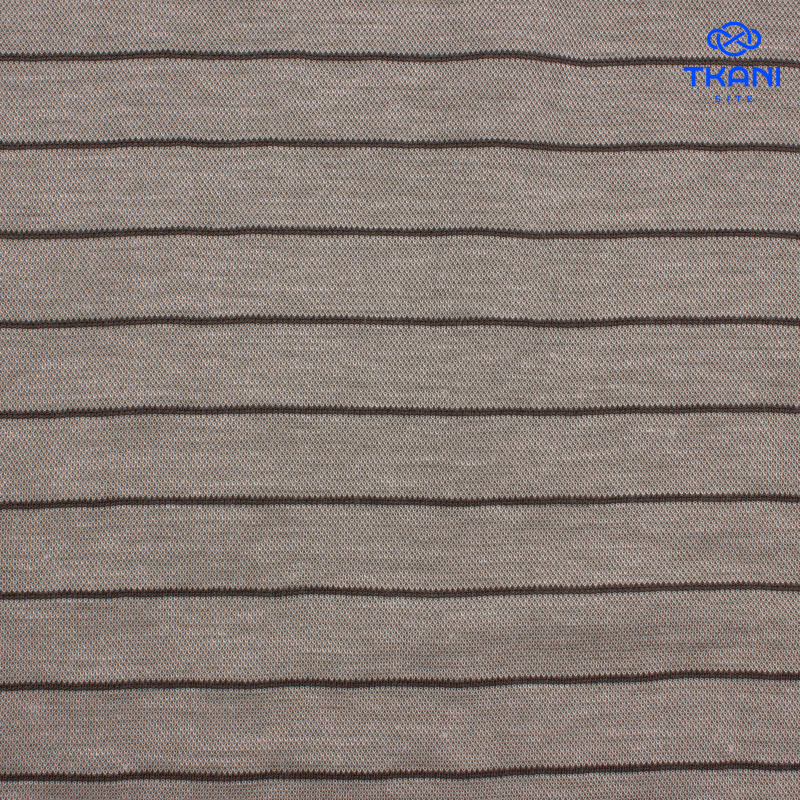 2632. Трикотажное полотно. Лакоста. В полоску.