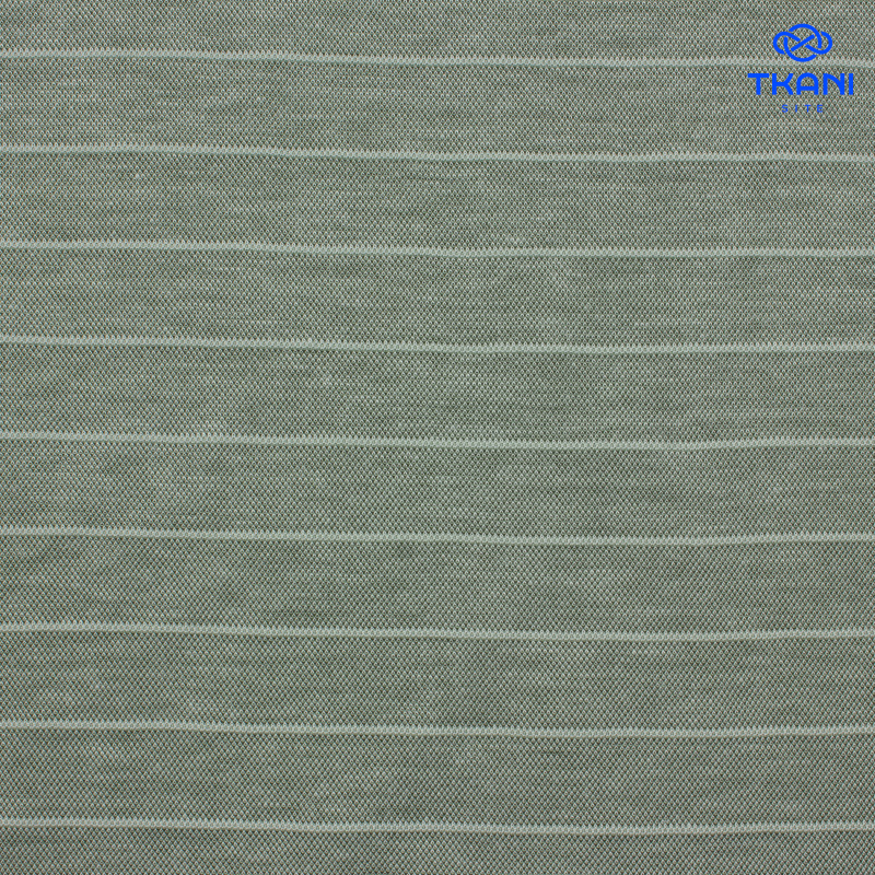 2633. Трикотажное полотно. Лакоста. В полоску.