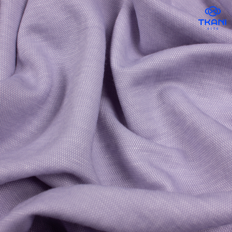 2635. Трикотажное полотно. Лакоста. Вереск